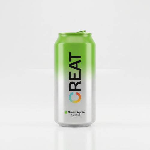 Creat Green Apple creatine can